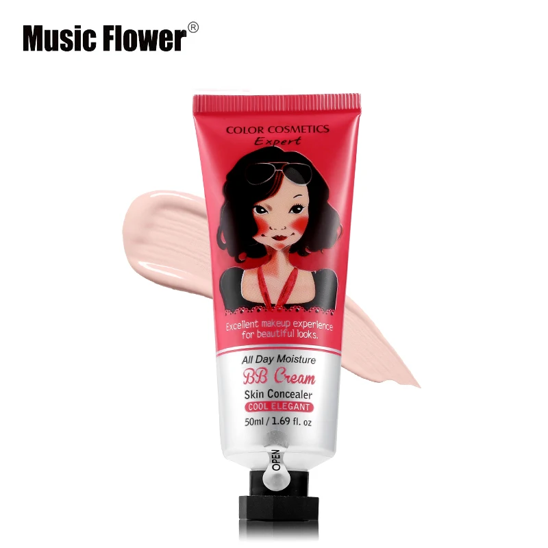 Музыка цветов Горячая Новый 2017 корейский Макияж Косметика Отбеливание BB CC крем