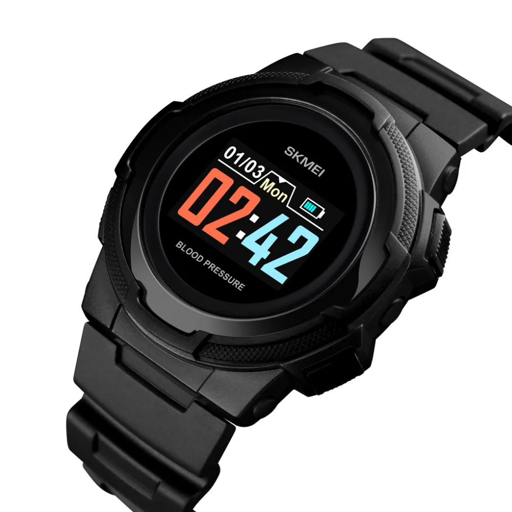Skmei спортивные цифровые светодиодные Смарт часы для женщин и мужчин Android IOS Smartwatch
