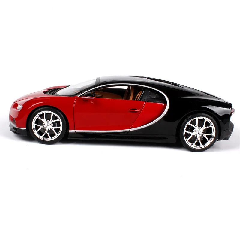 1:18 Bugatti чугун литая модель машины Модель, литой металл суперкар, продвинутая коллекционная машинка Модель украшения