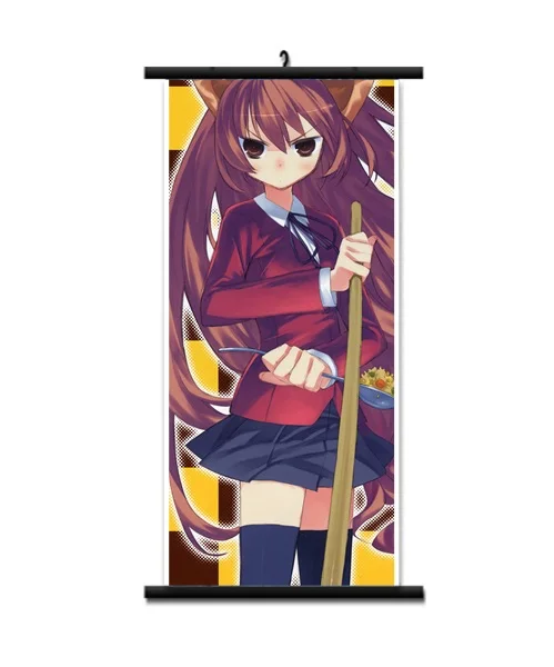 November update Anime TIGERxDRAGON! Toradora Aisaka Taiga Kawashima Ami домашний декор настенные прокрутки