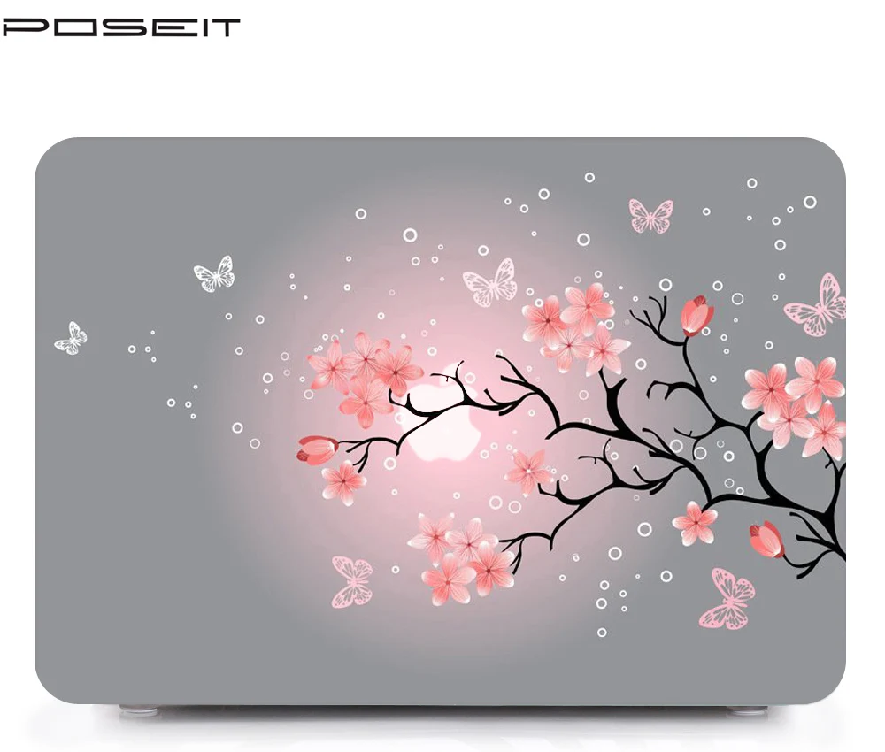 Цветной печатный Жесткий Чехол для клавиатуры нового Macbook Air 13 3 11 6 Retina 12 15 Pro Touch Bar