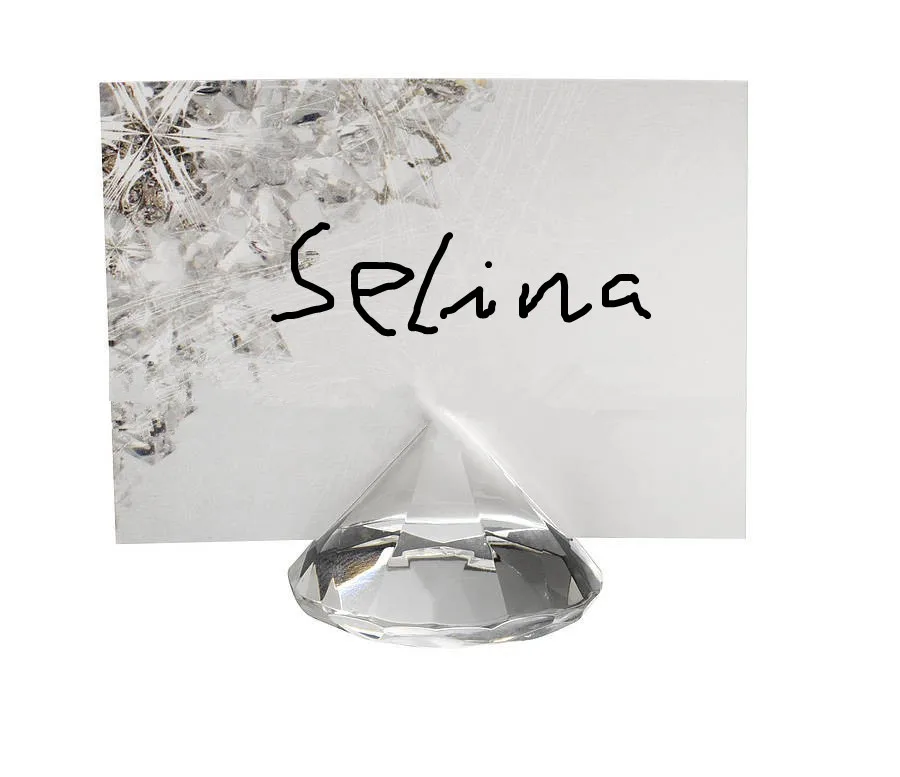 Оптовая продажа 12 шт./лот свадебные подарки визитница с кристаллами сувениры для