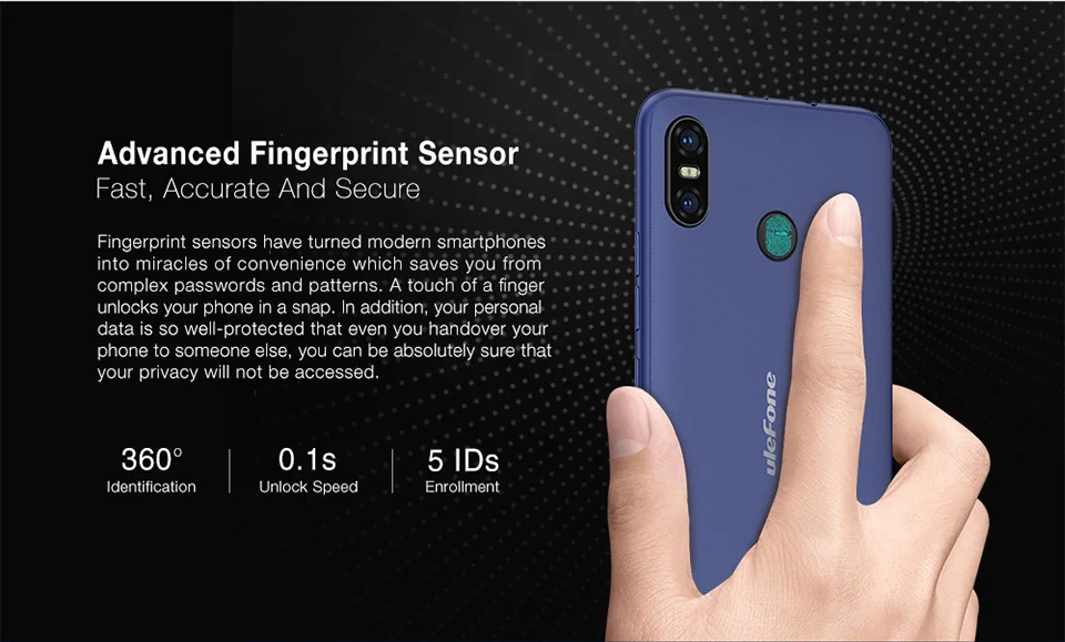 Ulefone S9 Pro 4G LTE Смартфон Android 8,1 Oreo 5,5 дюймов 18:9 2G+ 16G мобильный телефон распознавание лица отпечаток пальца 13.0MP 3300mAh мобильный телефон