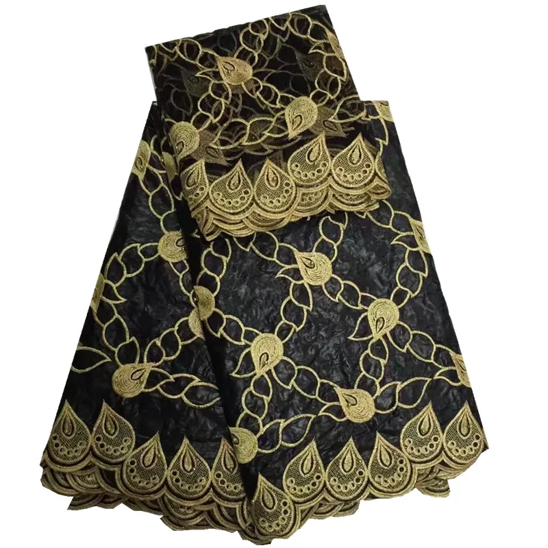 Африканский кружевной ткани Базен Riche ткань с бусинами высокое качество Getzner