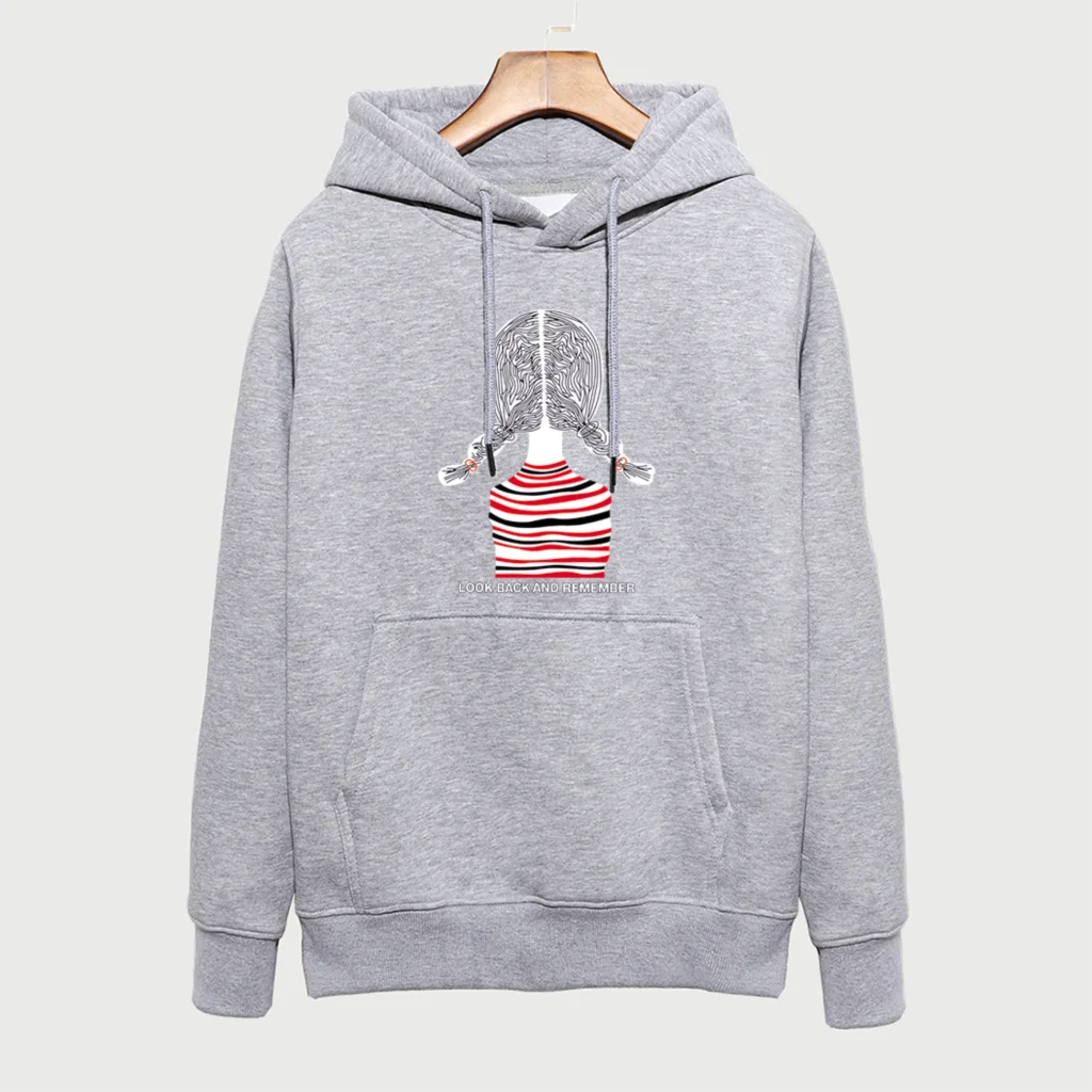 Худи с принтом Харадзюку для девушек лидер продаж 2018 худи в Корейском