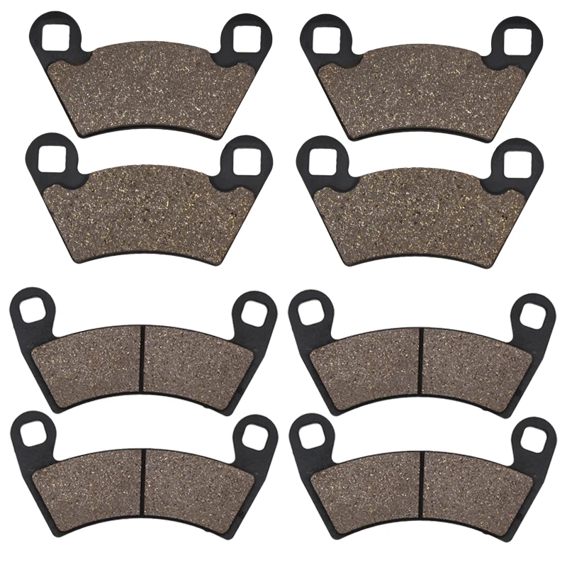 

Cyleto Motorcycle Front and Rear Brake Pads for POLARIS Ranger 500 4x4 EFI 2008 2009 2010