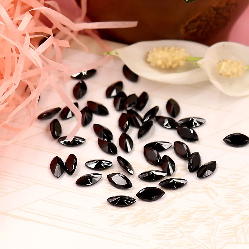 100 шт./лот наклейки со стразами в виде конских глаз стеклянная аппликация для