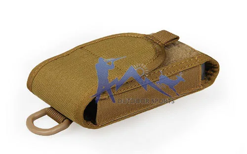 80x30x130mm Molle System 1000D Cordura Fabric Pouch for Hanging Backpack OS6-0078 | Спорт и развлечения