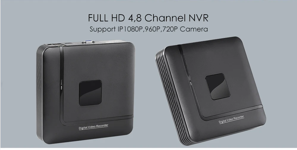 Новейший мини NVR Full HD 4 канала 8 каналов безопасности автономный CCTV NVR 1080P 4CH 8CH ONVIF 2,0 для системы ip-камеры 1080P