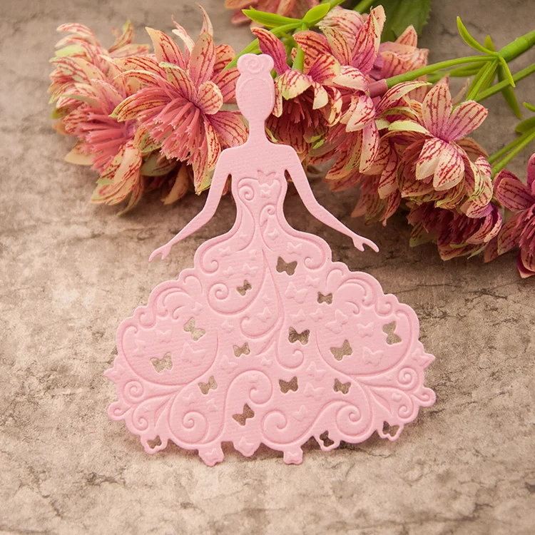 DIY Альбомы для скрапбукинга Dies Steel Girls AngelBaby Cut embasses Scrapbook Princess Decoration Arts Crafts Dies|die