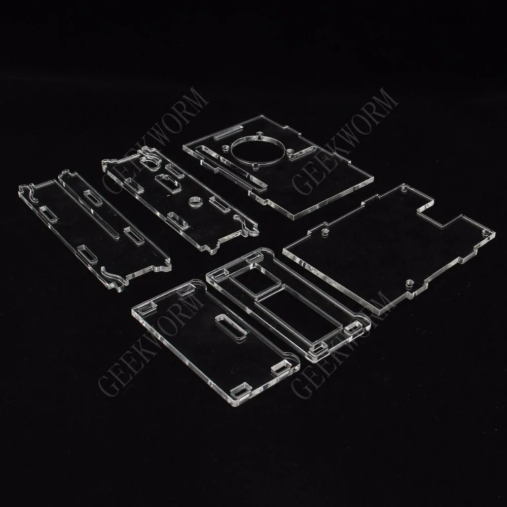 4-в-1 Raspberry pi 3 Model B демонстрационная плата + V31 акриловый чехол вентилятор радиатор |