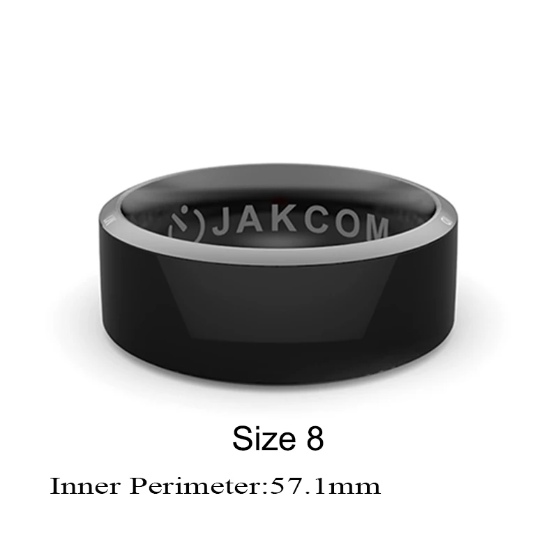 Смарт Кольцо Jakcom R3 Носимых устройств Волшебный палец кольцо NFC Smart Electronics с IC/ID/NFC карты для NFC мобильного телефона - Цвет: size 8