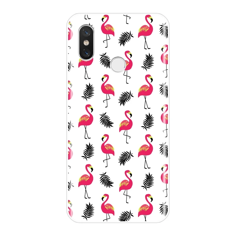 Милый чехол для телефона с единорогом Xiaomi Mi 5 5C 5S 5X 6 6X Plus силиконовый мягкий из ТПУ