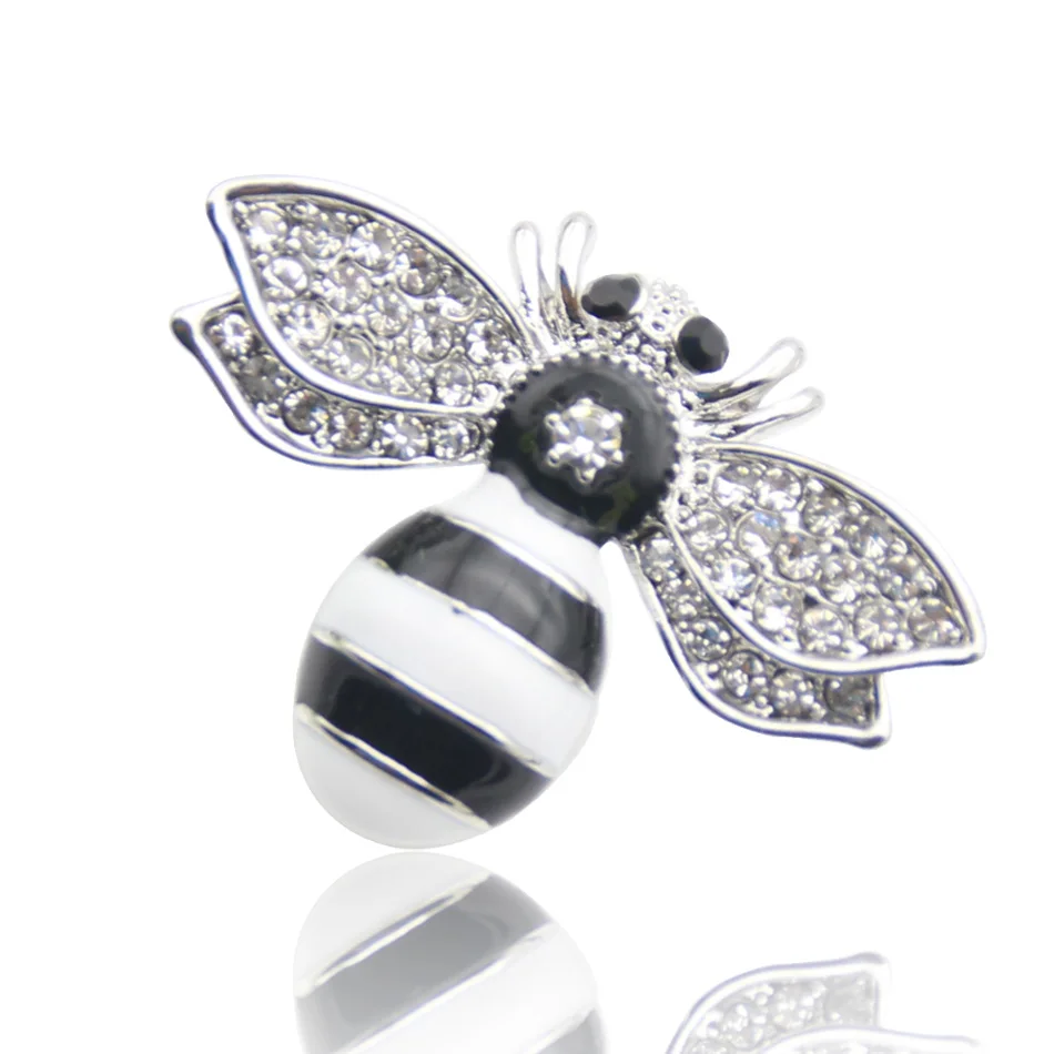 

Cute Bee Brooch Pin Women Lapel Pins Flies Insect Christmas Brooches Rhinestone Enamel Animal Jewelry Broches Girl Festival Gift
