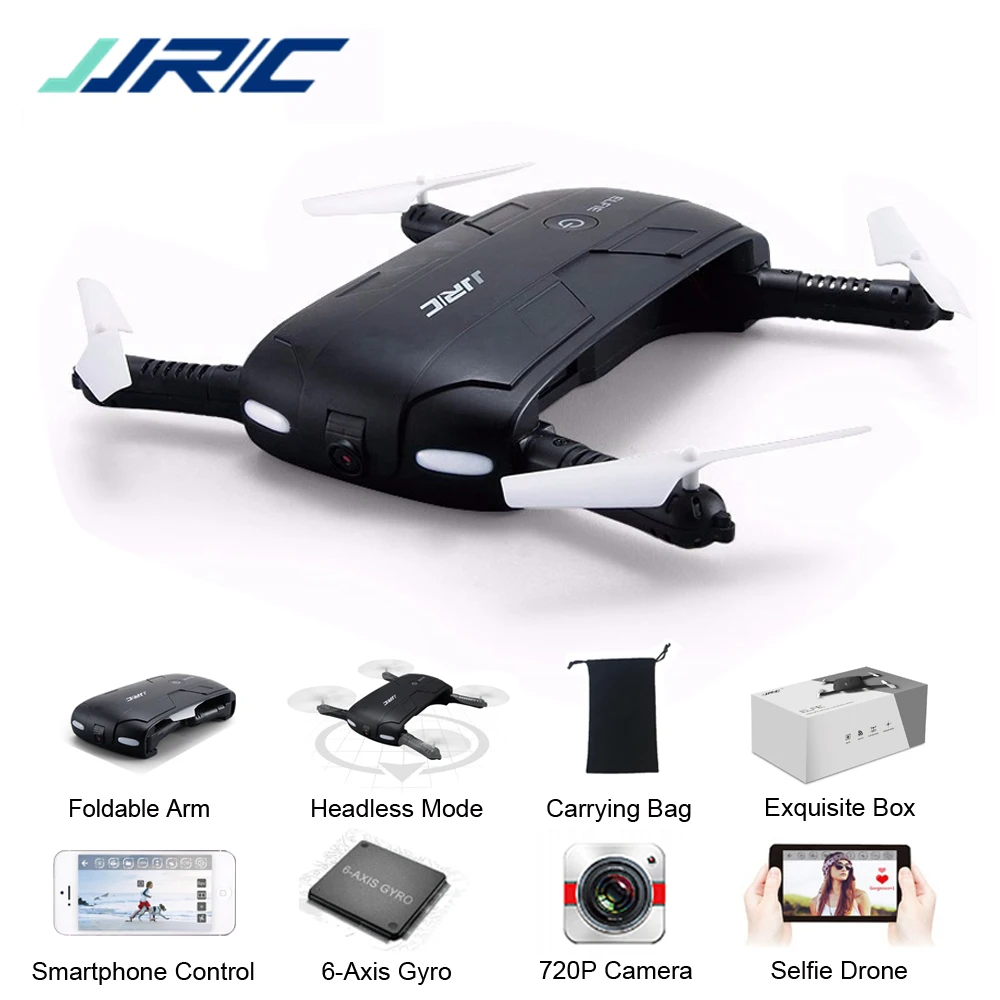 JJR/C JJRC H37 Elfie мини селфи Модернизированный Дрон 2MP Wi Fi FPV камера складная рука