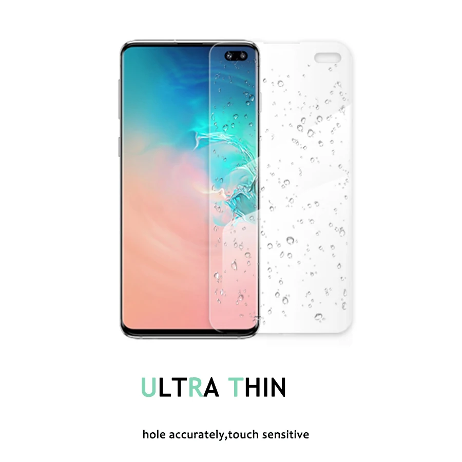 VALAM высокотехнологичная защитная пленка на весь экран для Samsung S7 S8 S9 S10 Plus задняя