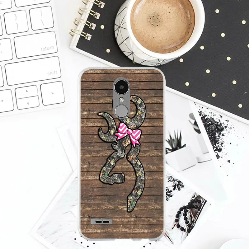Silicone Soft TPU Cell Phone Cases for LG G2 G3 Mini G4 G5 G6 K4 K7 K8 K10 2017 V10 V20 V30 Browning Camo Logo Deer Hunting |