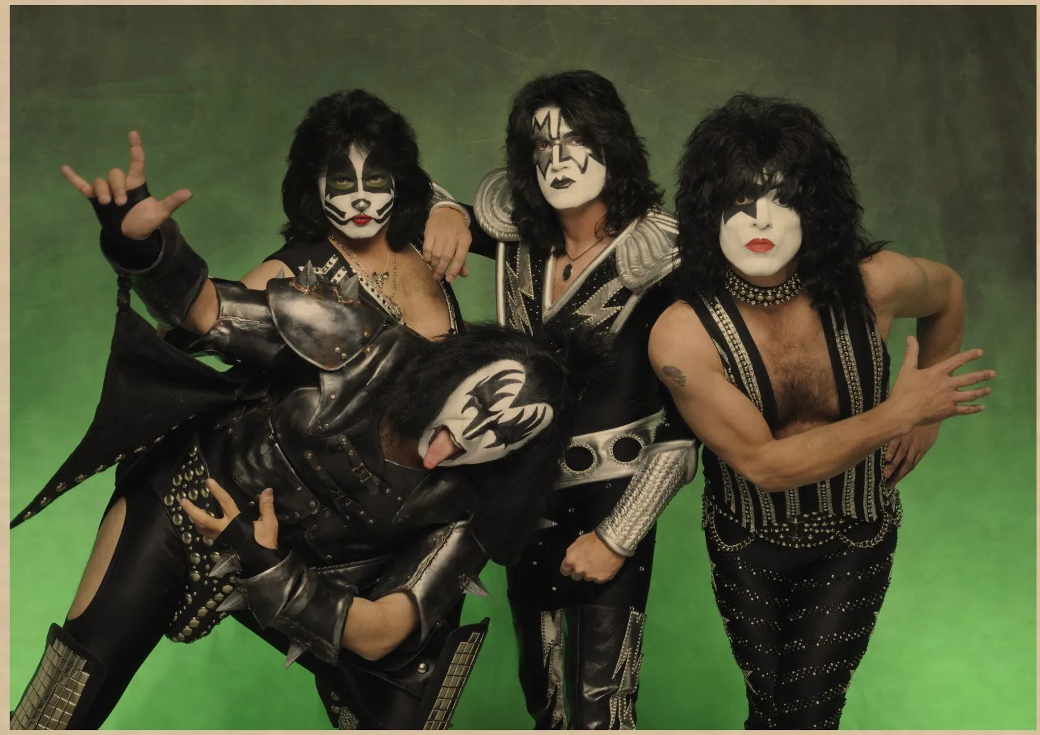 Винтажный постер Kiss band Kraft Ретро Европейская и американская музыкальная команда