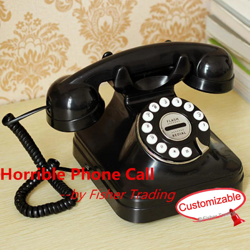 Ужасный номер побега телефонный звонок реальной жизни игры Реквизит телефонная