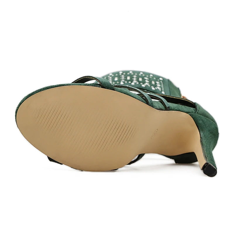 Новые женские туфли лодочки на весну модные из флока шпильках с открытым носком и