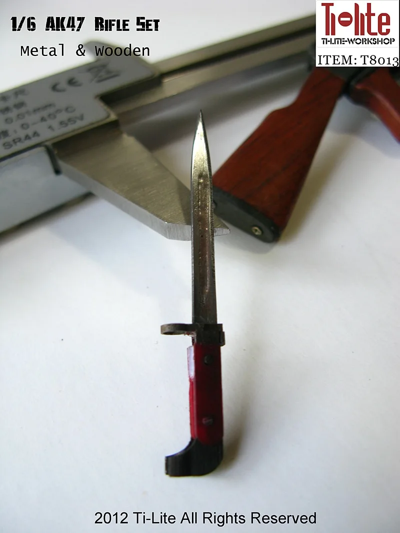 Ti-lite T8013 1/6 Matel& Деревянный AK47 набор для ружья оружия реквизит для 1" Коллекционная Фигурка DIY
