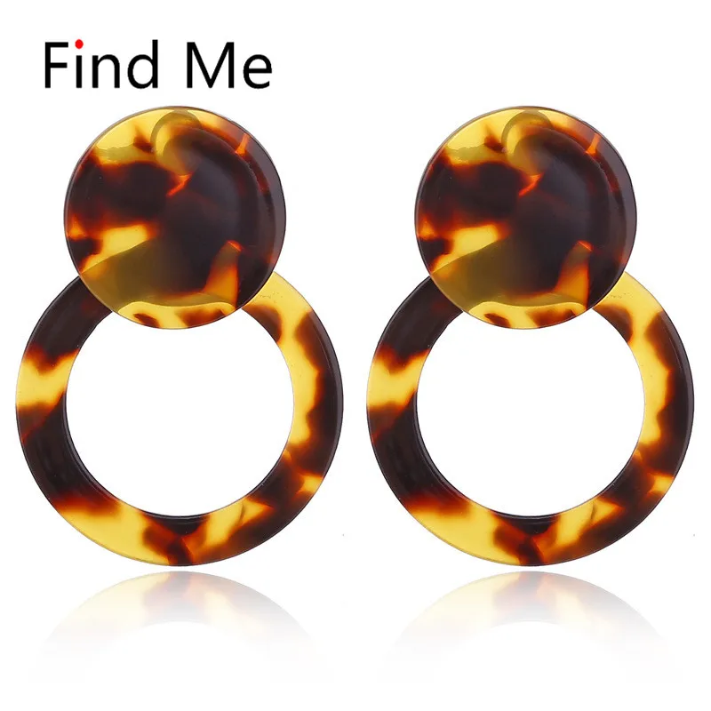 Find Me 2019 новые модные Многослойные висячие серьги для женщин ювелирные изделия