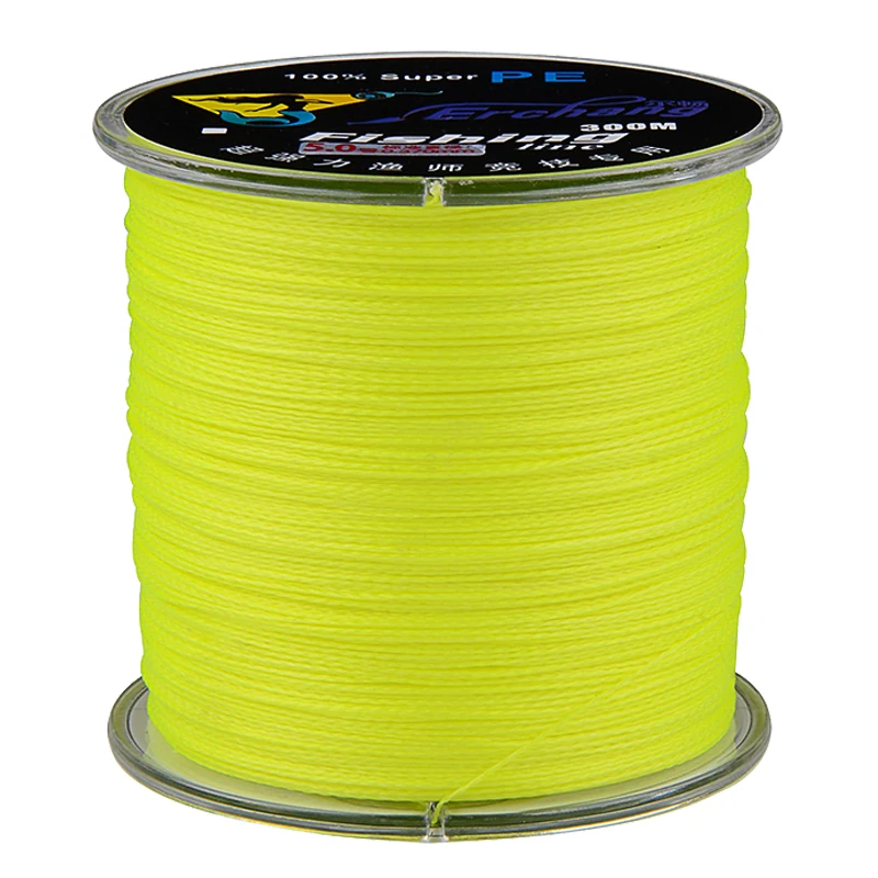 Erchang Lake Sea Fishing 300m Braided Fishing Line Superpower 10 20 30 40 60 LB Multifilament PE Fishing Lines