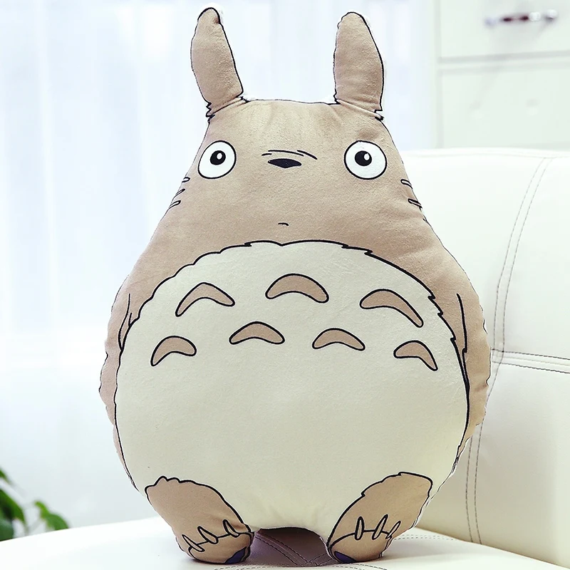 55 см мультфильм животных плюшевые Подушки Детские чучело сыр кошка Кумамон Тоторо аниме плюшевые Игрушечные лошадки детей милый Kawaii кукла подарок