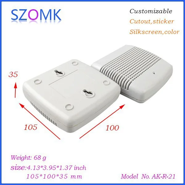 Небольшие электрические пластиковые IC карты смарт-корпус коробки (1 шт.) 105*100*35 мм