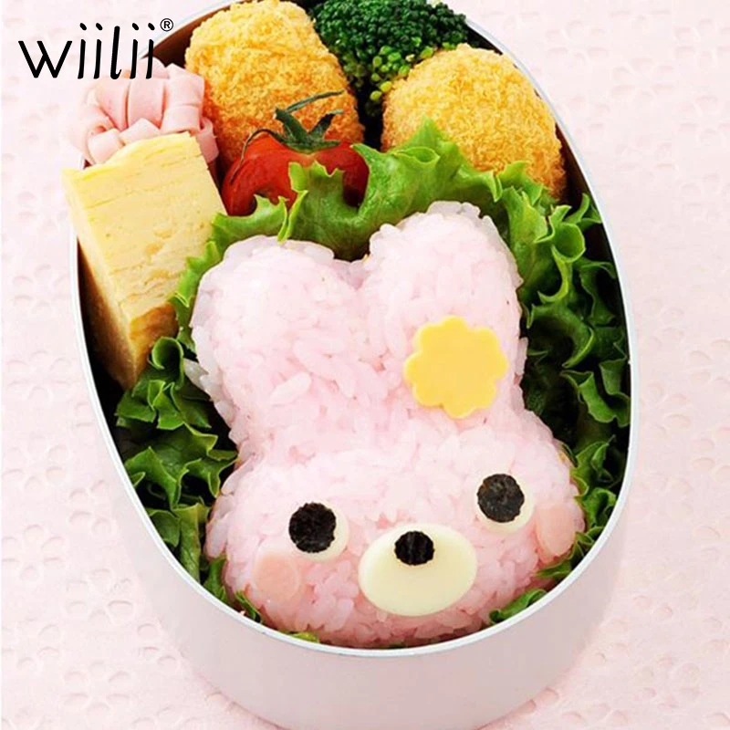 Милый кролик форма для рисовых шариков сделай сам детские инструменты еды хлеба