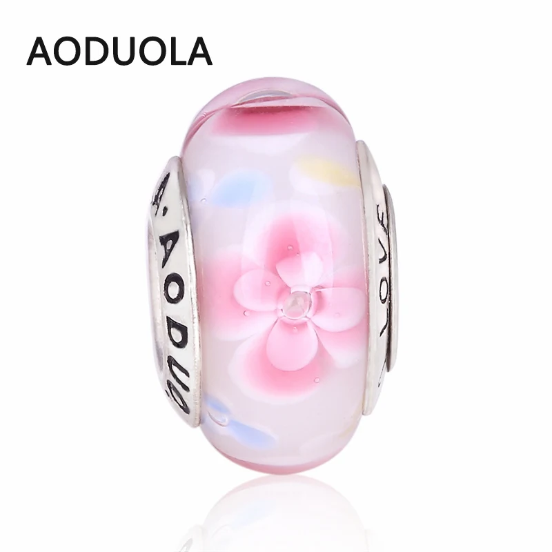 Бисер AODUOLA в летнем стиле объемный стеклянный бисер виде цветов сделай сам