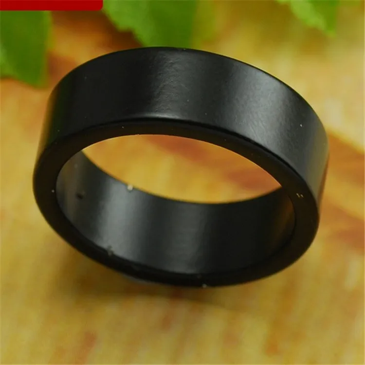 Кольцо чёрное магнитное 18 21 мм|magic props|trick magicpk ring |