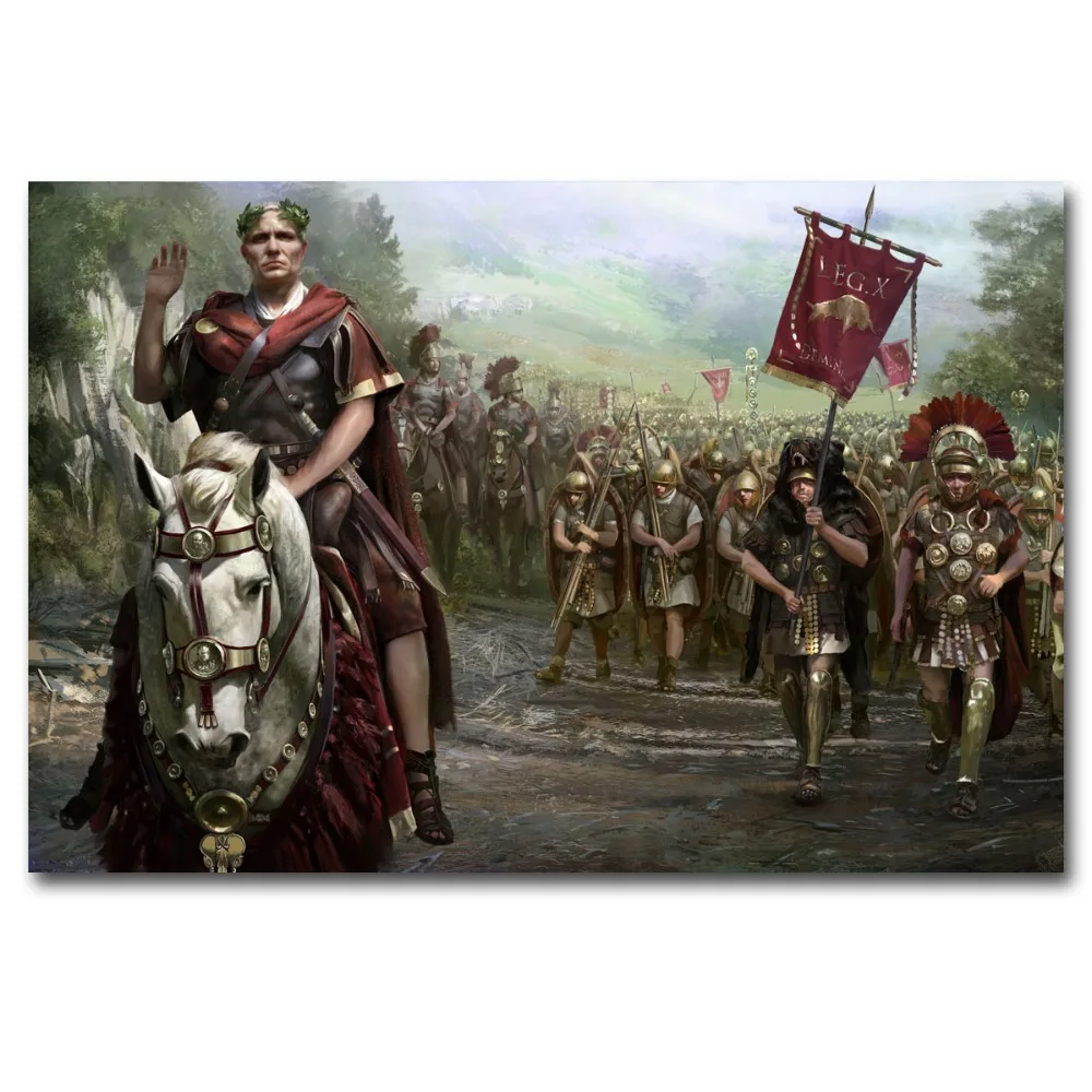 Видео игры плакат Total War Rome II обои печать Картина Настенная на холсте для Декор в