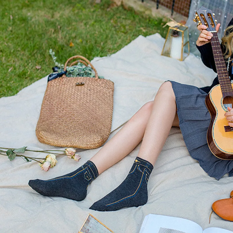 Новинка 2019 модные популярные уличные креативные ковбойские женские носки