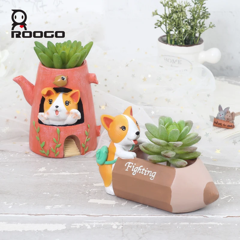 Roogo декоративный цветочный горшок кастрюли маленькие винтажные Красные книги