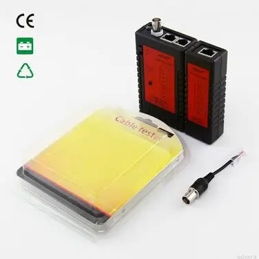 NOYAFA NF-468BL RJ11 RJ45 BNC коаксиальный кабельный тестер для беспроводной связи со светодиодной подсветкой