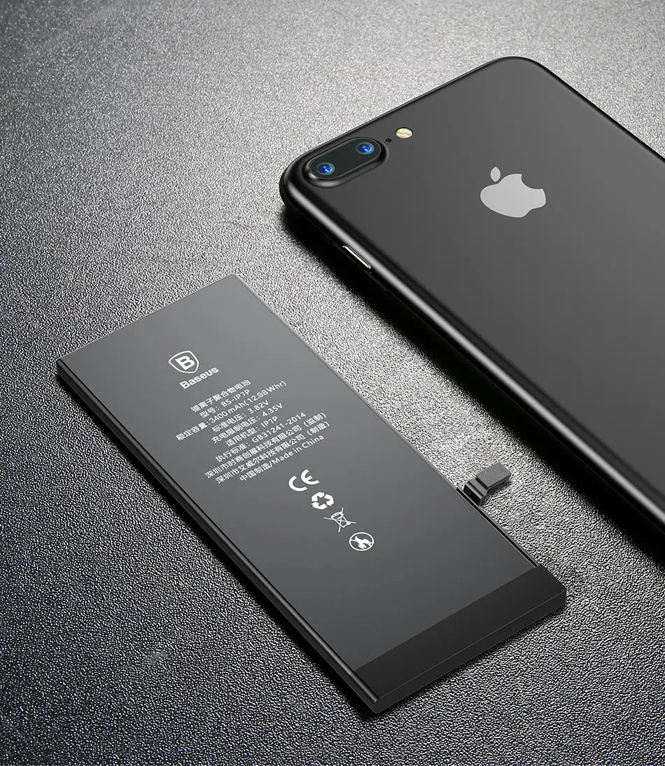 Для iPhone 7 7 Plus 7plus батарея Baseus батарея для мобильного телефона Высокая емкость батарея Оригинальная Замена Батарея для iPhone7 7p
