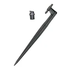 180 градусов огнеупорный туман сопло с опорной штангой теплицы Сад Вода Сопло сельское хозяйство инструменты разбрызгиватель 10 комплектов