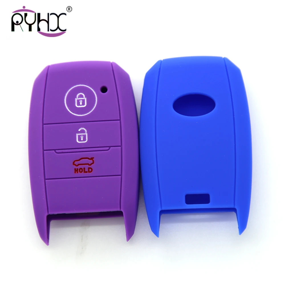 Купить 2 отправить один Автомобильный ключ крышка 3 кнопки для Kia Rio Ceed Soul Sportage Sorento