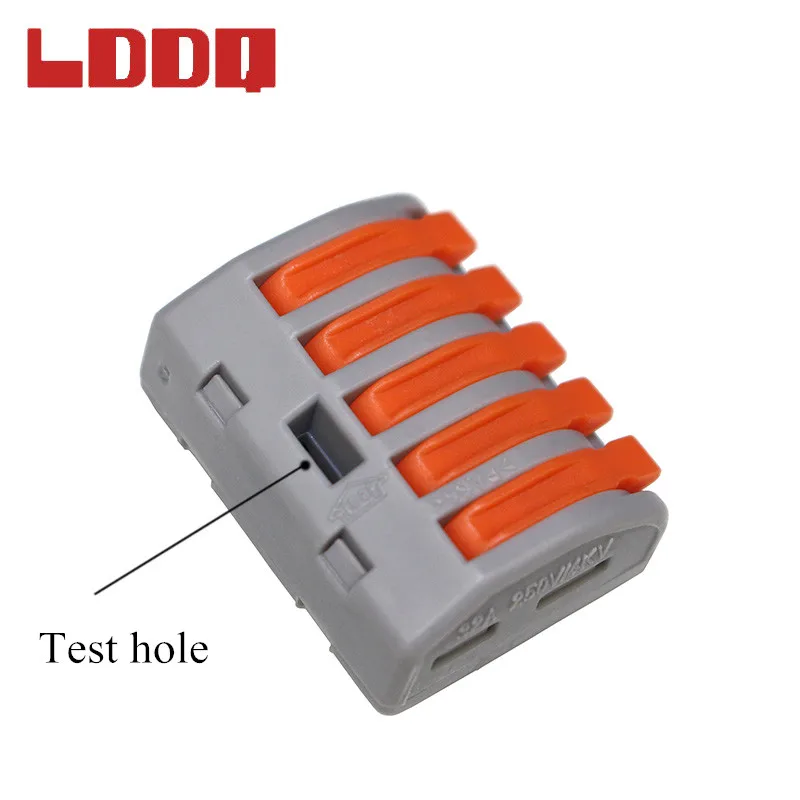 Соединитель LDDQ 100 шт. Универсальный Компактный проводной соединитель Клеммная