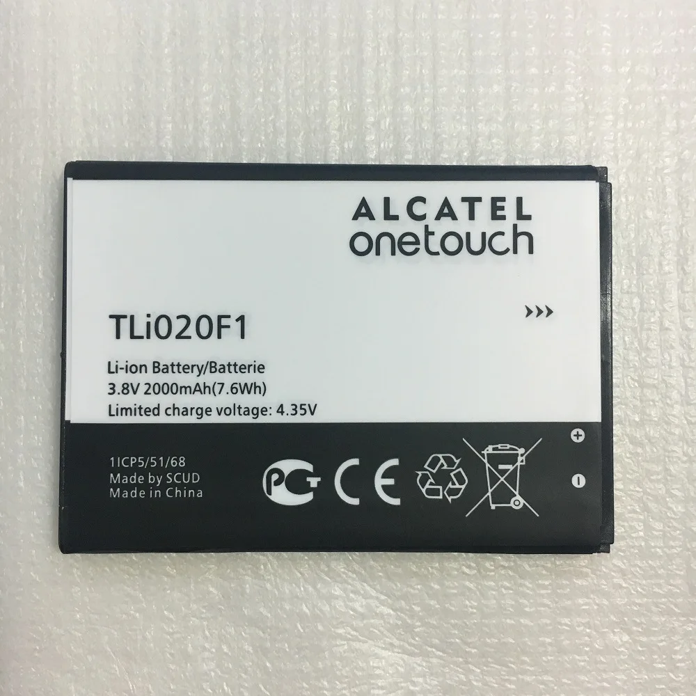 Аккумулятор 2000 мАч для Alcatel One Touch Pop 2 5042d C7 7040d аккумуляторы с кодом отслеживания