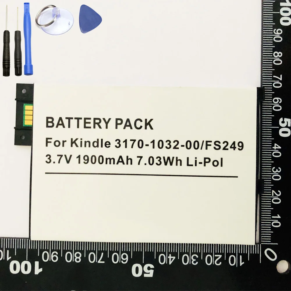 ISUN батарея Замена для Amazon Kindle 3 III клавиатура читалка D00901 графит 170 1032 00 1830mAh с