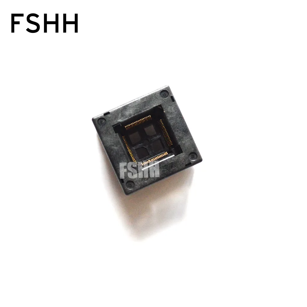 Раздельный тестовый разъем QFP80 с открытой верхней усадкой LQFP80 TQFP80 шаг 0 5 мм Размер