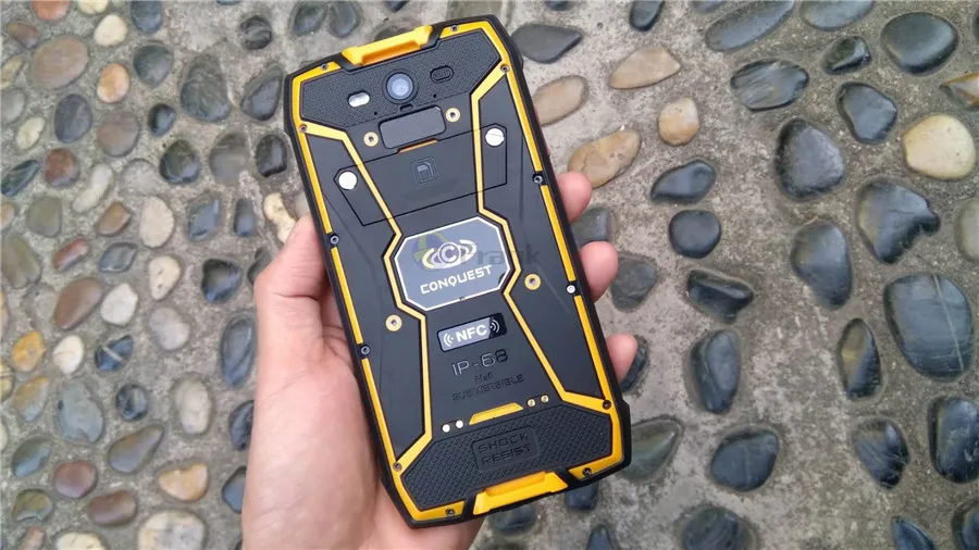 Поддержка OEM S11 ударопрочный телефон NFC 6G 128G Conquest водонепроницаемый смартфон PoC PTT IP68 OTG рация телефон