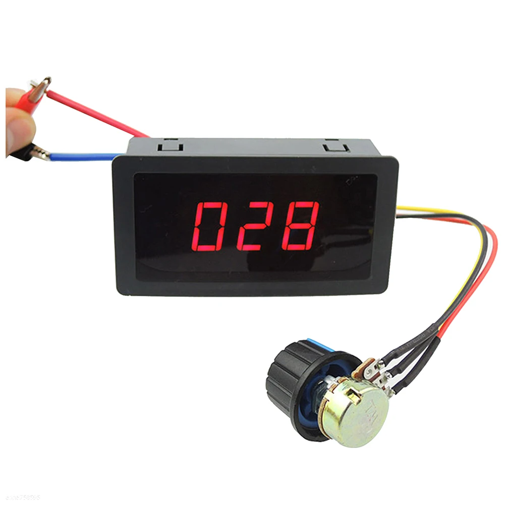 Регулятор скорости двигателя постоянного тока PWM control ler 6 В-В 30 V 5A 13 кГц цифровой