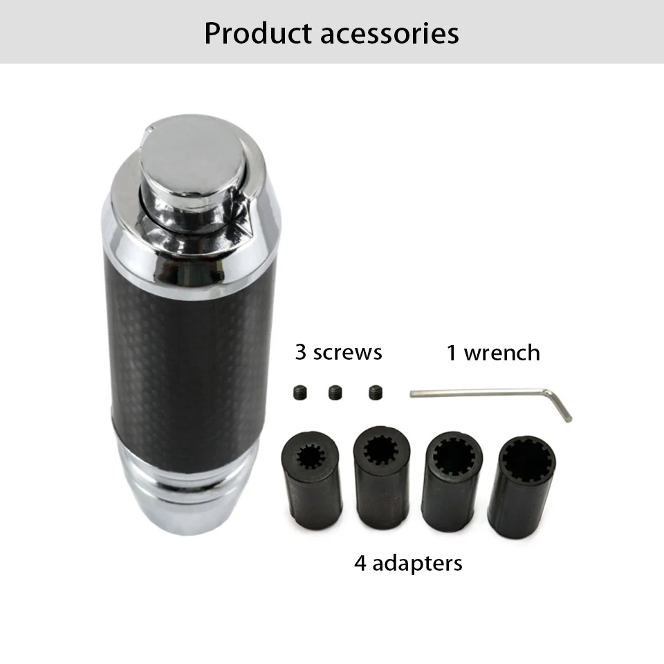 CHUKY Auto Car Automatic Transmission Gear Shift Shifter Lever Knob Button For Nissan Juke Tiida Subaru Ford mondeo mk4 mk3 Opel