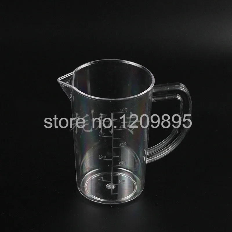 500 мл 1000 утолщенный Поликарбонат градуированный мерный стакан акриловый