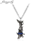 Ювелирные изделия feimeng, подвеска с 3d-изображением героя игры Dota, джинx, акулы, ракеты, оружия, ожерелье для мужчин, модные аксессуары для косплея