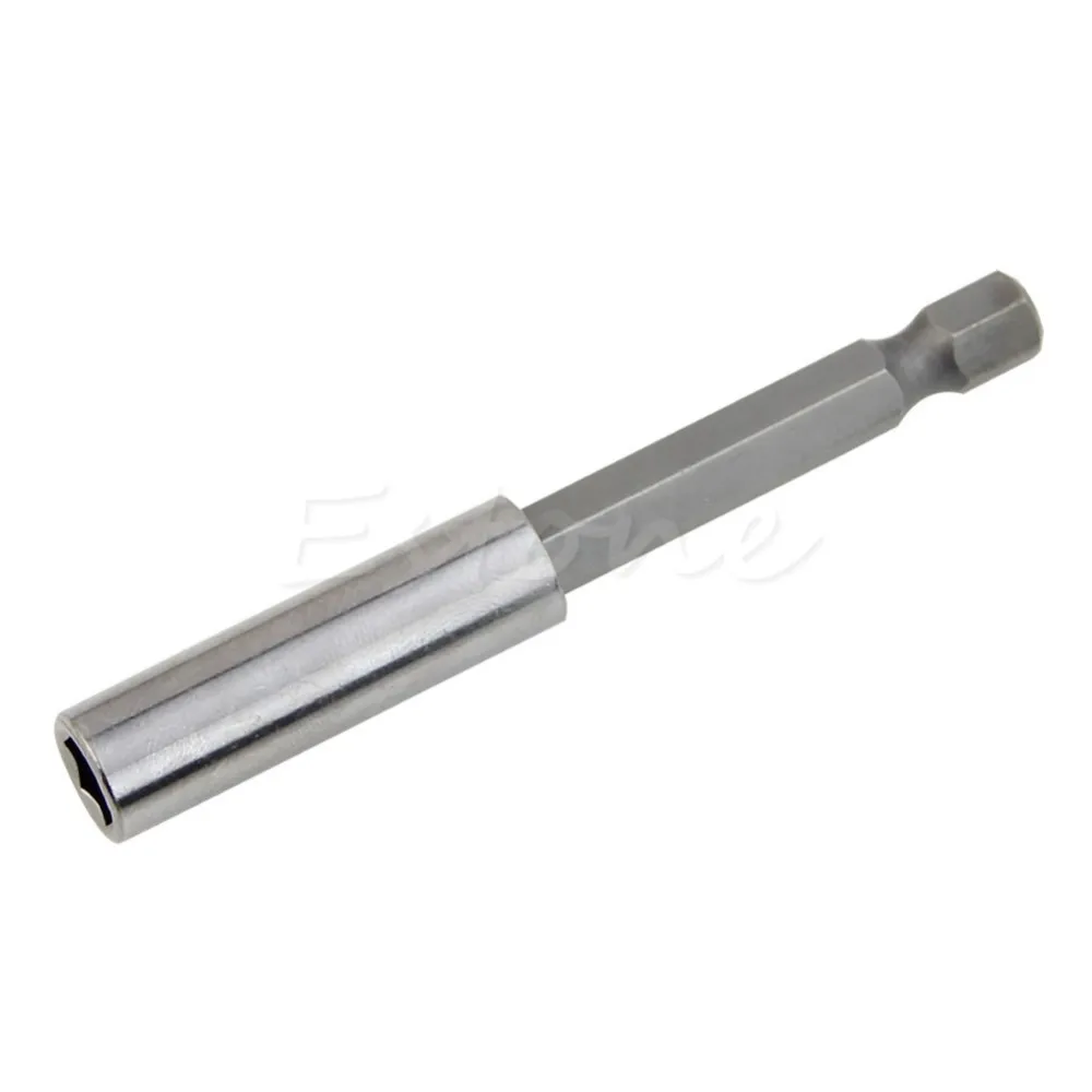 Хороший 75 мм БЫСТРОРАЗЪЕМНАЯ Магнитная отвертка удлинитель держатель 1/4