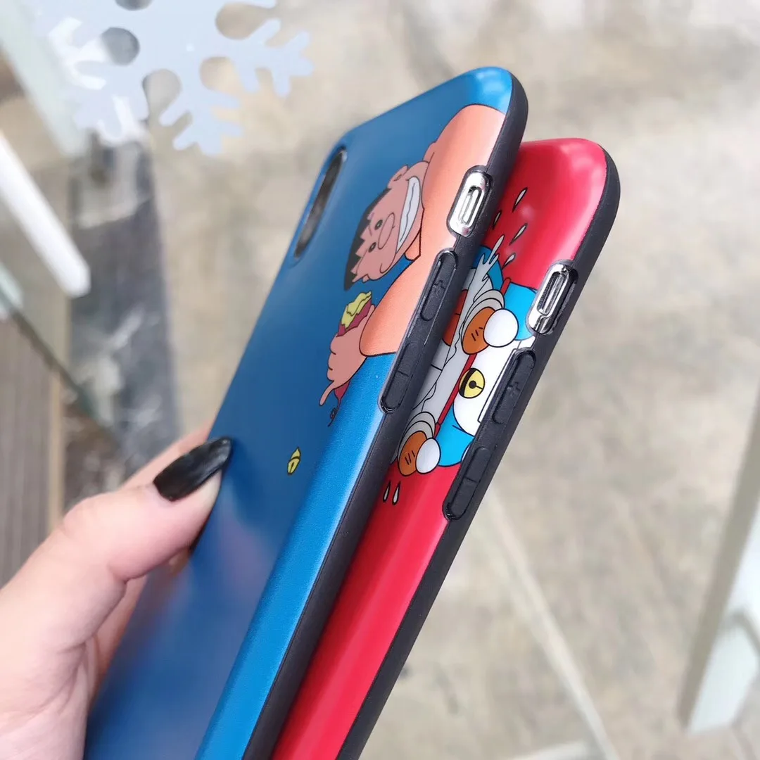 Япония аниме мультфильм Дораэмон чехол для телефона iPhone Xs MAX Xr X 7 8 6 6s plus друзья Jingle